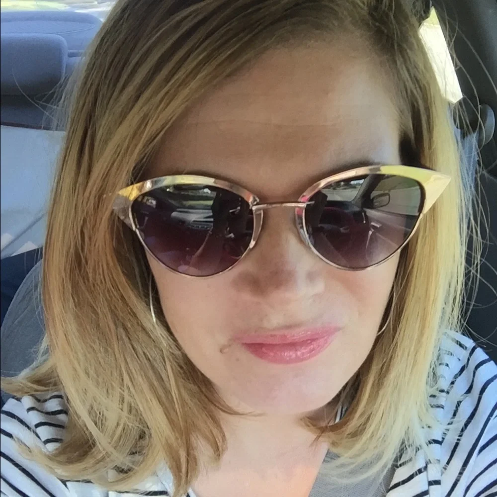 Urban Outfitters Gold Aviator Sunglasses